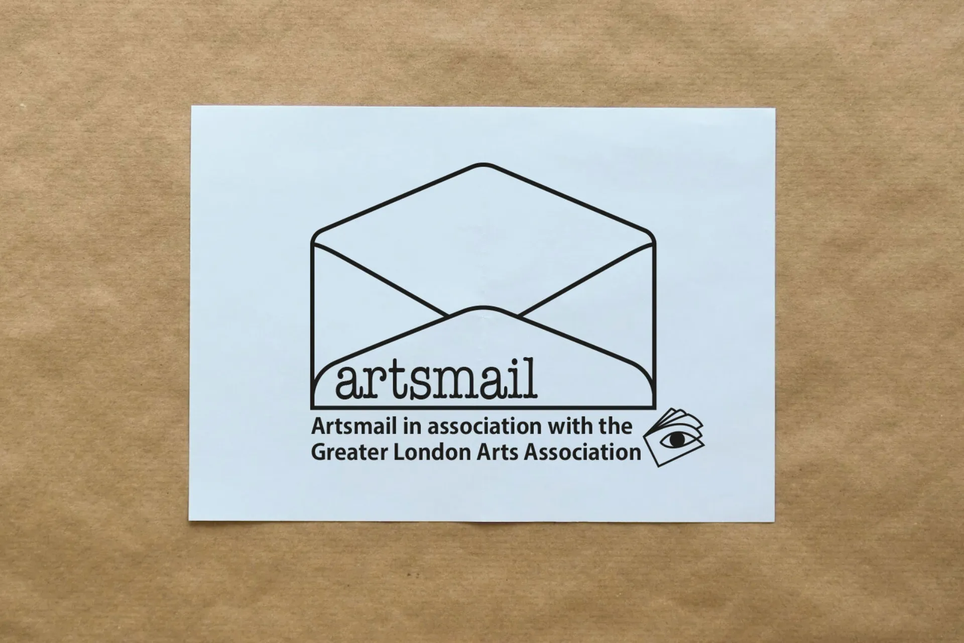 Mockup of of the Artsmail logo